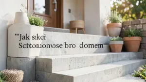 jak zrobić schody betonowe przed domem